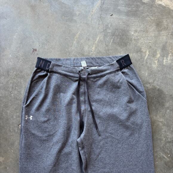 Under Armour Sweat Pants Women's XS Grey Athletic Track Gym Joggers - Picture 3 of 12
